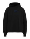 Represent Relaxed Logo Hoodie In Black