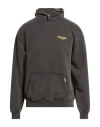 Represent Man Sweatshirt Charcoal Size Xxl Cotton In Gray