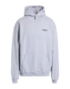 Represent Man Sweatshirt Grey Size M Cotton In Gray
