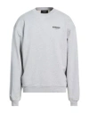 Represent Man Sweatshirt Light Grey Size Xl Cotton In Silver