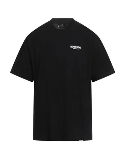REPRESENT REPRESENT MAN T-SHIRT BLACK SIZE L COTTON