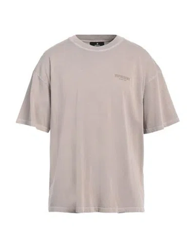 Represent Man T-shirt Taupe Size Xxl Cotton In Grey