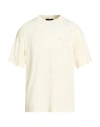 Represent Man T-shirt Cream Size S Cotton In White