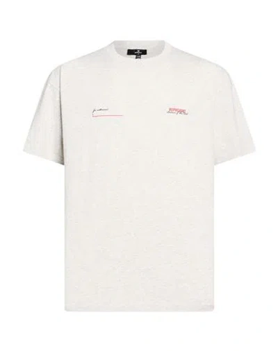 Represent Man T-shirt Grey Size M Cotton In Gray