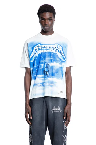 Represent Man White T-shirts & Tank Tops