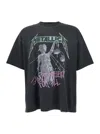 Represent Master Of Puppets X Metallica Grey T-shirt With Front And Back Print In Cotton Blend Man In Grey