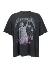 Represent Master Of Puppets X Metallica Grey T-shirt With Front And Back Print In Cotton Blend Man In Grey