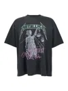 Represent Master Of Puppets X Metallica Grey T-shirt With Front And Back Print In Cotton Blend Man In Grey