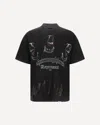 Represent Men's Thoroughbred T-shirt In Black