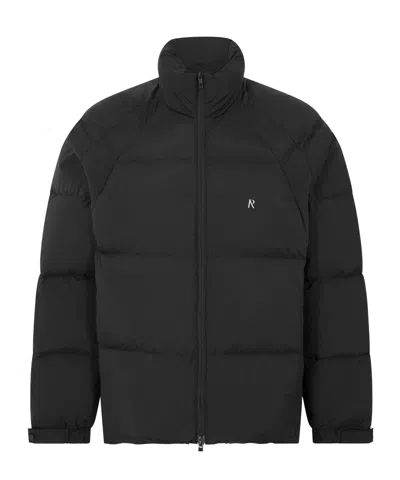 Represent Medium Puffer Jacket, Medium Size In Black