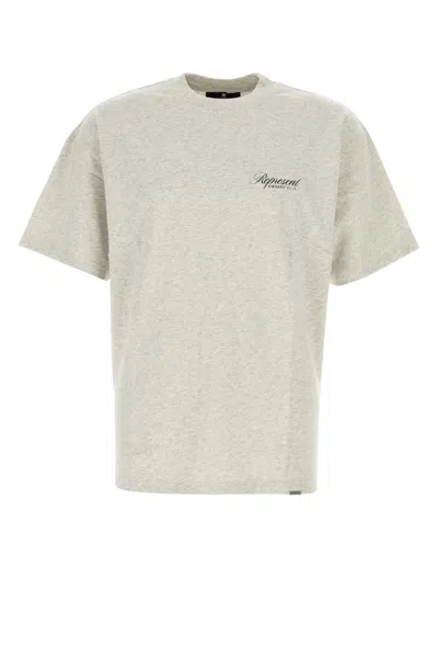 REPRESENT MELANGE GREY COTTON REPRESENT OWNERS CLUB T-SHIRT