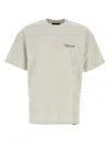 Represent Grey Crewneck Logo Print T-shirt In Gray