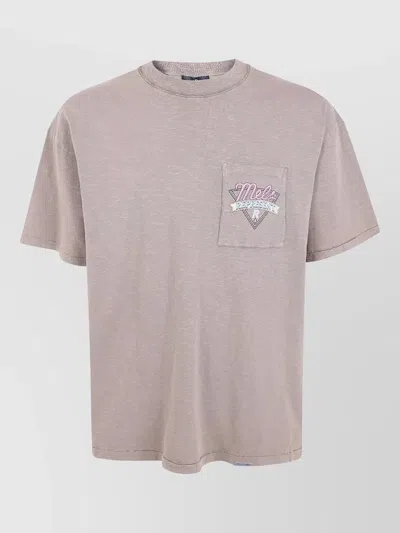 Represent Mels Dinner Graphic Pocket Crew T Shirt In Animal Print