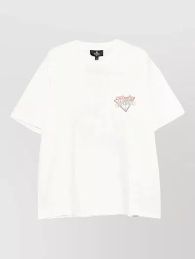 Represent Mels Dinner Short Sleeve Graphic T-shirt In White