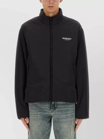 REPRESENT MEMBERS' CLUB HIGH COLLAR JACKET