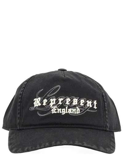 Represent Men's 100% Cotton Classic Hat In Black