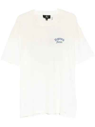 Represent Men's 100% Cotton Crewneck T-shirt In White