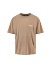 Represent Logo T-shirt In Brown