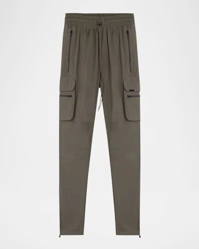 Represent Men's 247 Cargo Jogger Pants In Olive