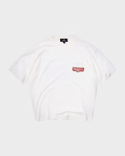 Represent Men & Apos;s Nothing Faster Cotton T-shirt In White