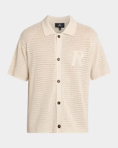 Represent Men & Apos;s Pico Knit Shirt In Pink