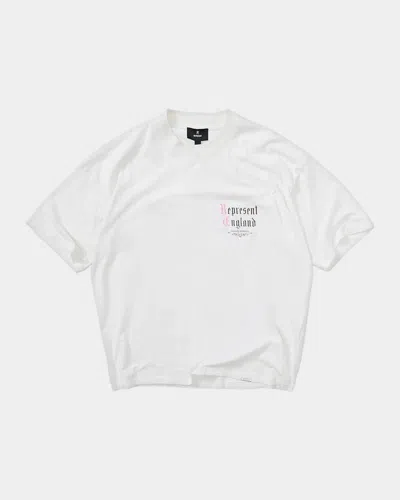 Represent Men & Apos;s Private Members Graphic T-shirt In Flat White