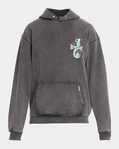 Represent Men & Apos;s The Viper Room Cotton Hoodie In Gray