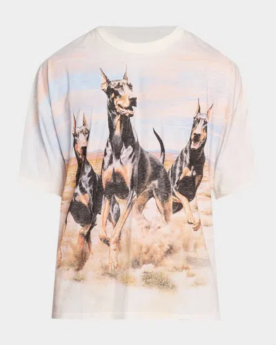 REPRESENT MEN & APOS;S WESTERN DOBERMAN T-SHIRT