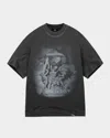 Represent Atlas T-shirt In Stained Black