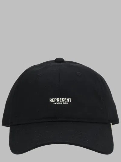 Represent Men's Baseball Cap In Black