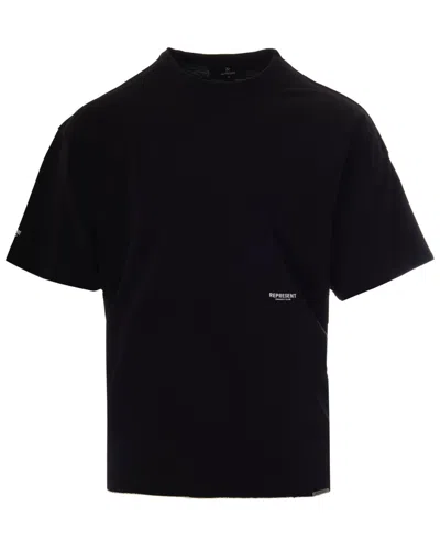 Represent Cotton Micro Owners Club T-shirt In Black
