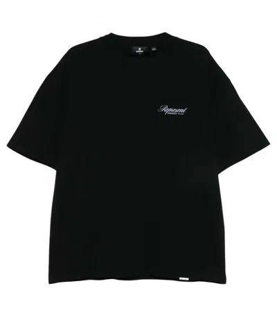 Represent Men Black Crew Neck T-shirt