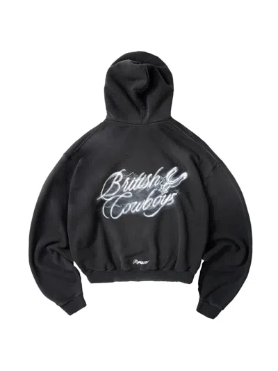 Represent Men's British Cowboys Graphic Hoodie In Black