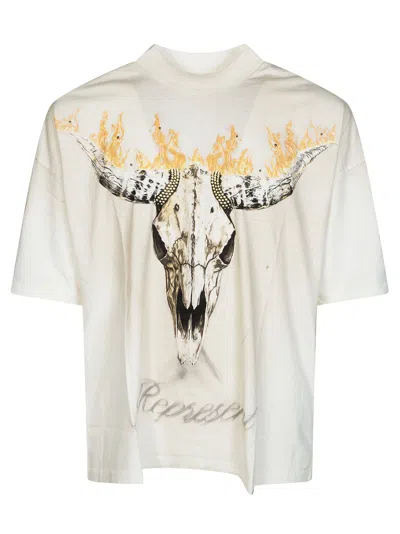 Represent Men's British Cowboys T-shirt - Ss26 Collection In White