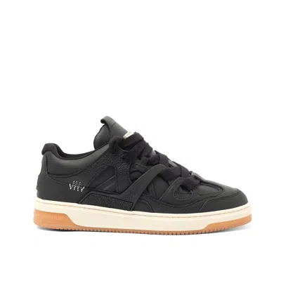 Represent Men's Bully Sneakers In Black/gum