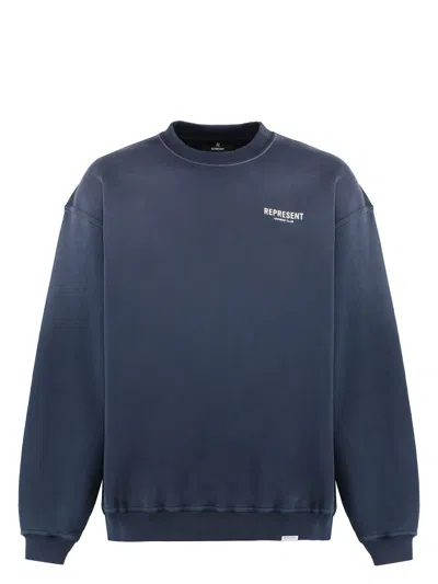 REPRESENT MEN'S COTTON CREW-NECK SWEATSHIRT