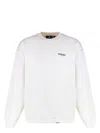 Represent Long-sleeved Sweatshirt In White