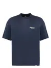 Represent Men's Cotton Crew-neck T-shirt In Blue