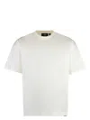 Represent Oversized Initial Tshirt In White