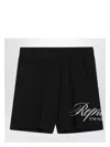 Represent Owners Club Logo Bermuda Shorts In Black