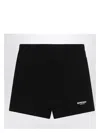 Represent Club Owners Elastic Waistband Back Pockets Shorts In Black