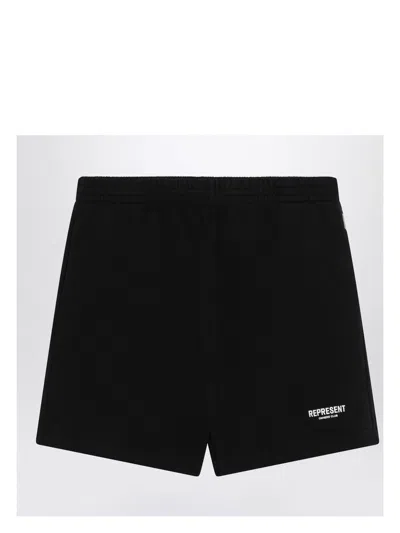REPRESENT MEN'S COTTON SHORTS WITH LOGO