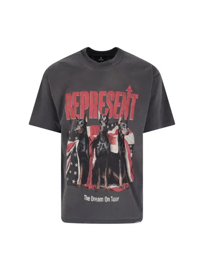 Represent Men's Cotton-hemp T-shirt In Gray