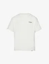 Represent Mens Flat White Owners' Club Logo-print Cotton-jersey T-shirt