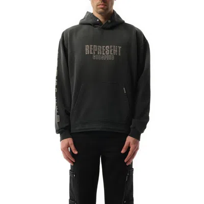 Represent Men's Godspeed Hoodie In Aged Black