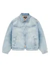 Represent Buttoned Denim Jacket In Blue