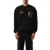 Represent Hermes Sweatshirt In Jet Black