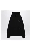Represent Black Hoodie With Logo Lettering Detail On The Front And Maxi Logo Print On The Rear