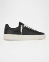 REPRESENT MEN'S INITIAL LEATHER LOW-TOP SNEAKERS