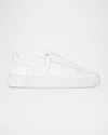 Represent Men's Initial Leather Low-top Sneakers In White